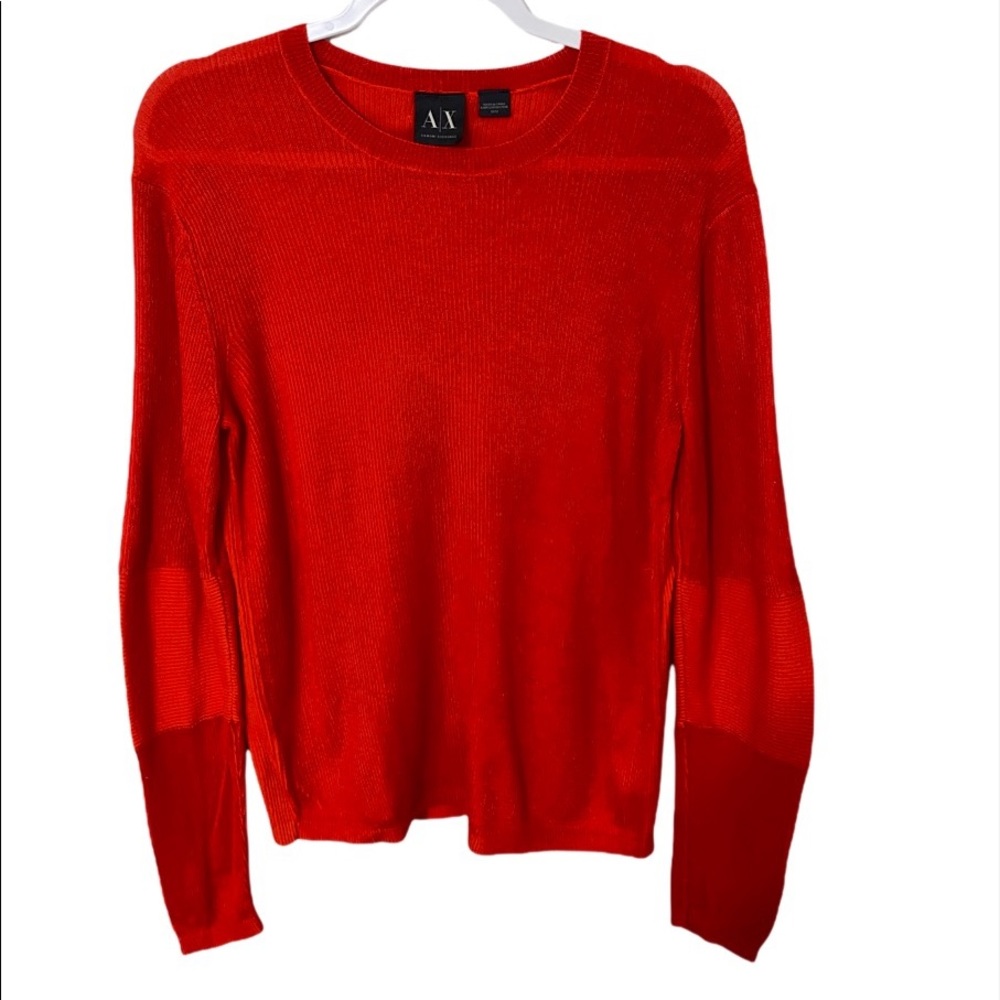 A/X ARMANI EXCHANGE Red Sweater Size M